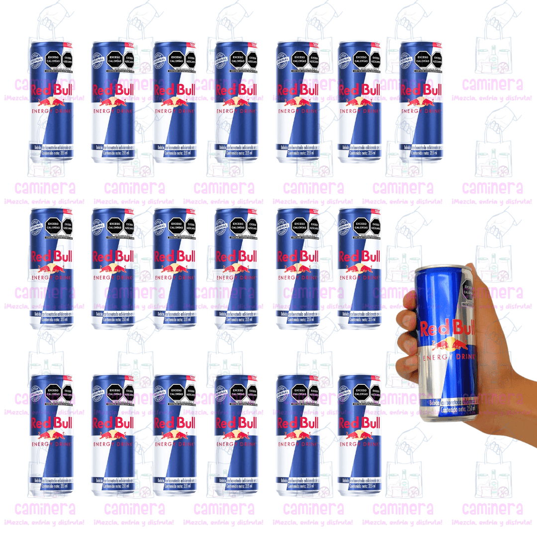 (20 Piezas) Red Bull 250ml