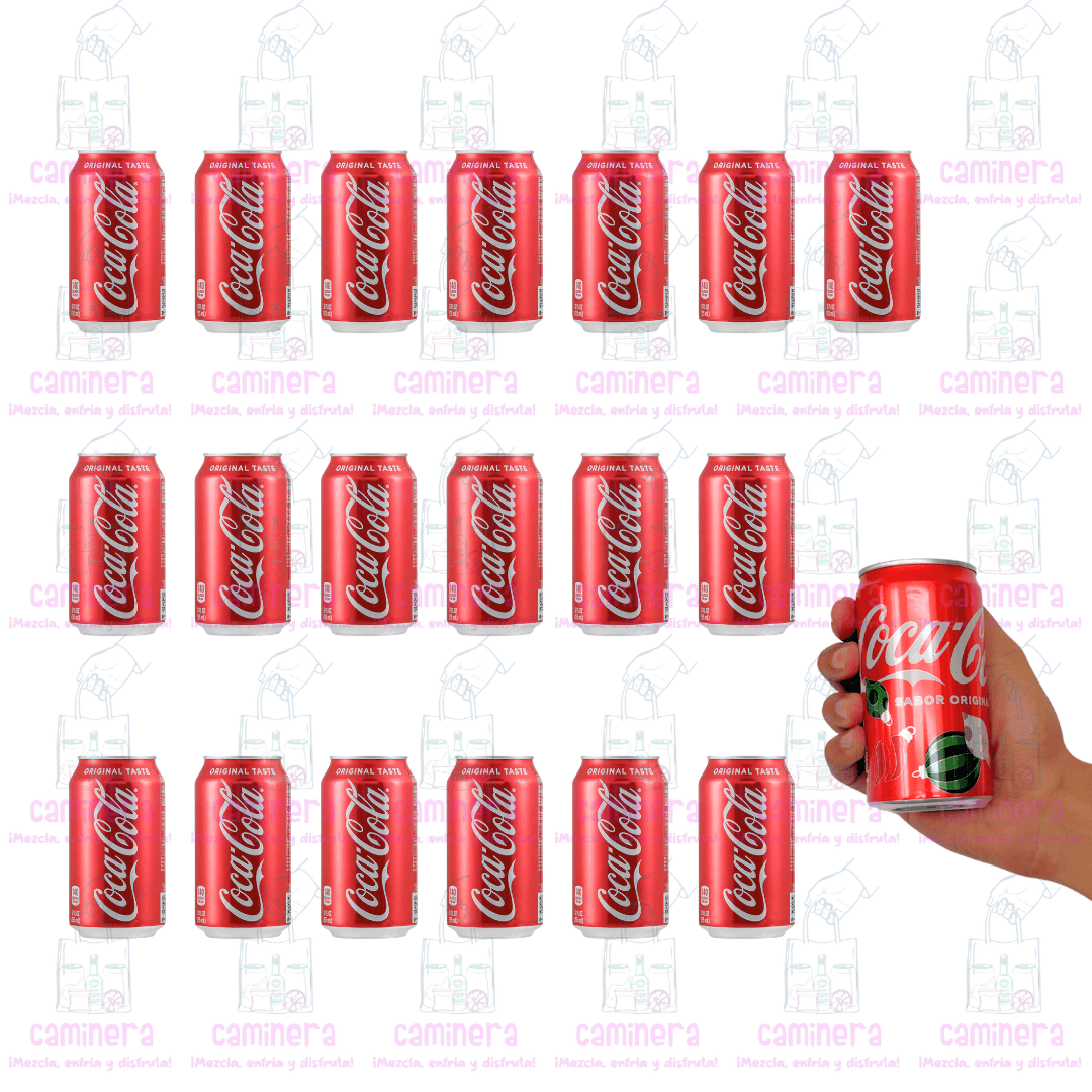 (20 Piezas) Coca Cola Original 235ml