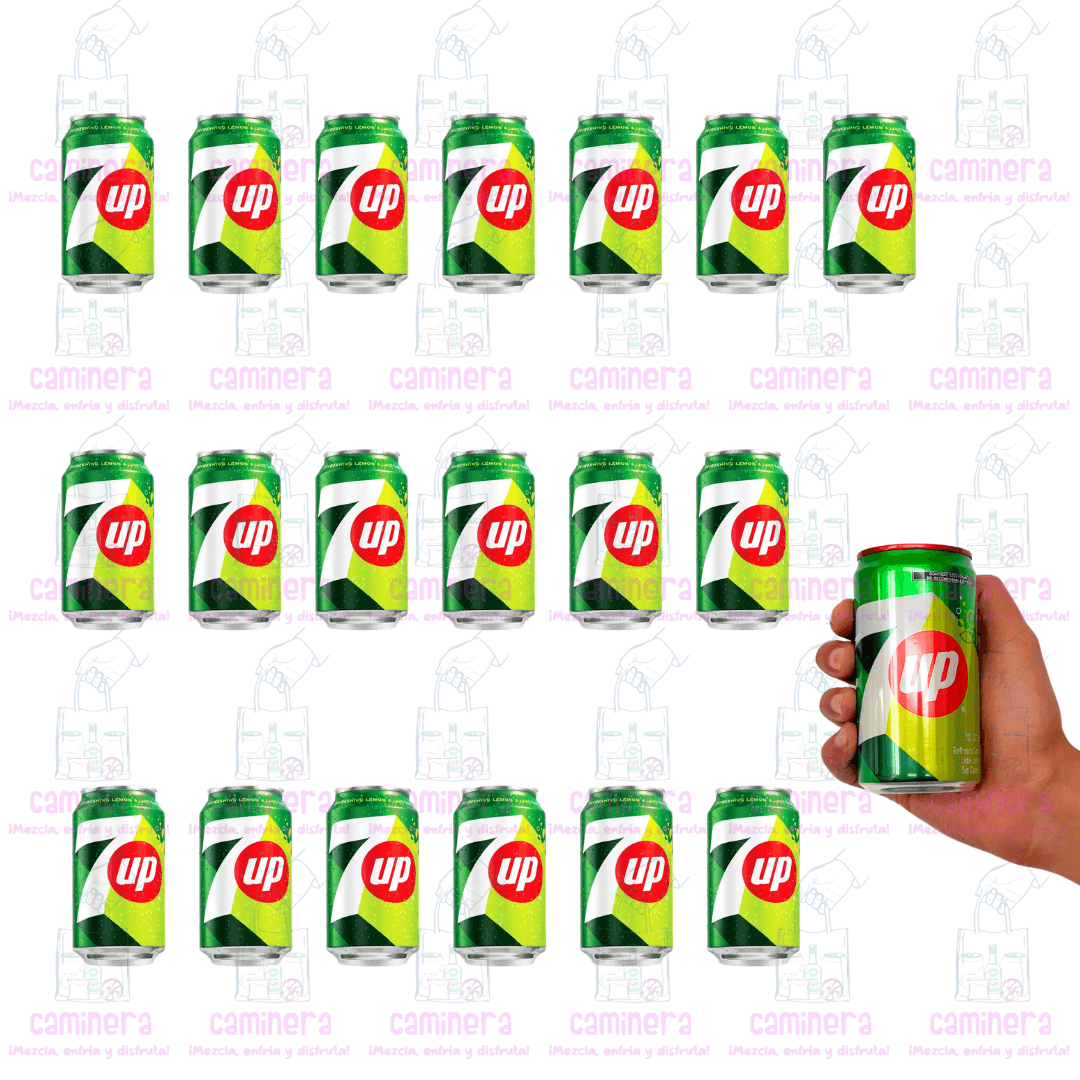 (20 Piezas) 7up 237ml