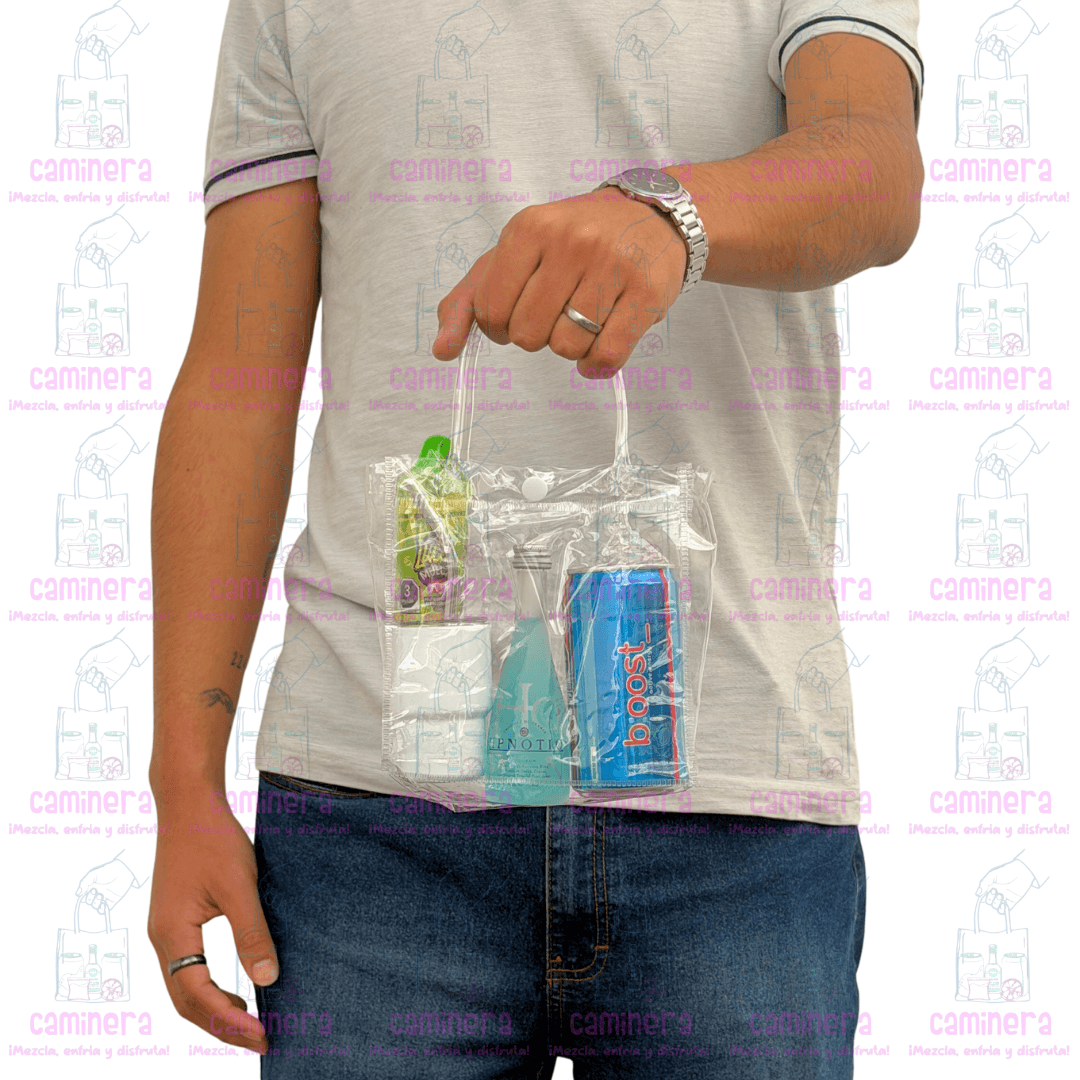 Mini Kit Bufandita Azul (Con Mini Termo)
