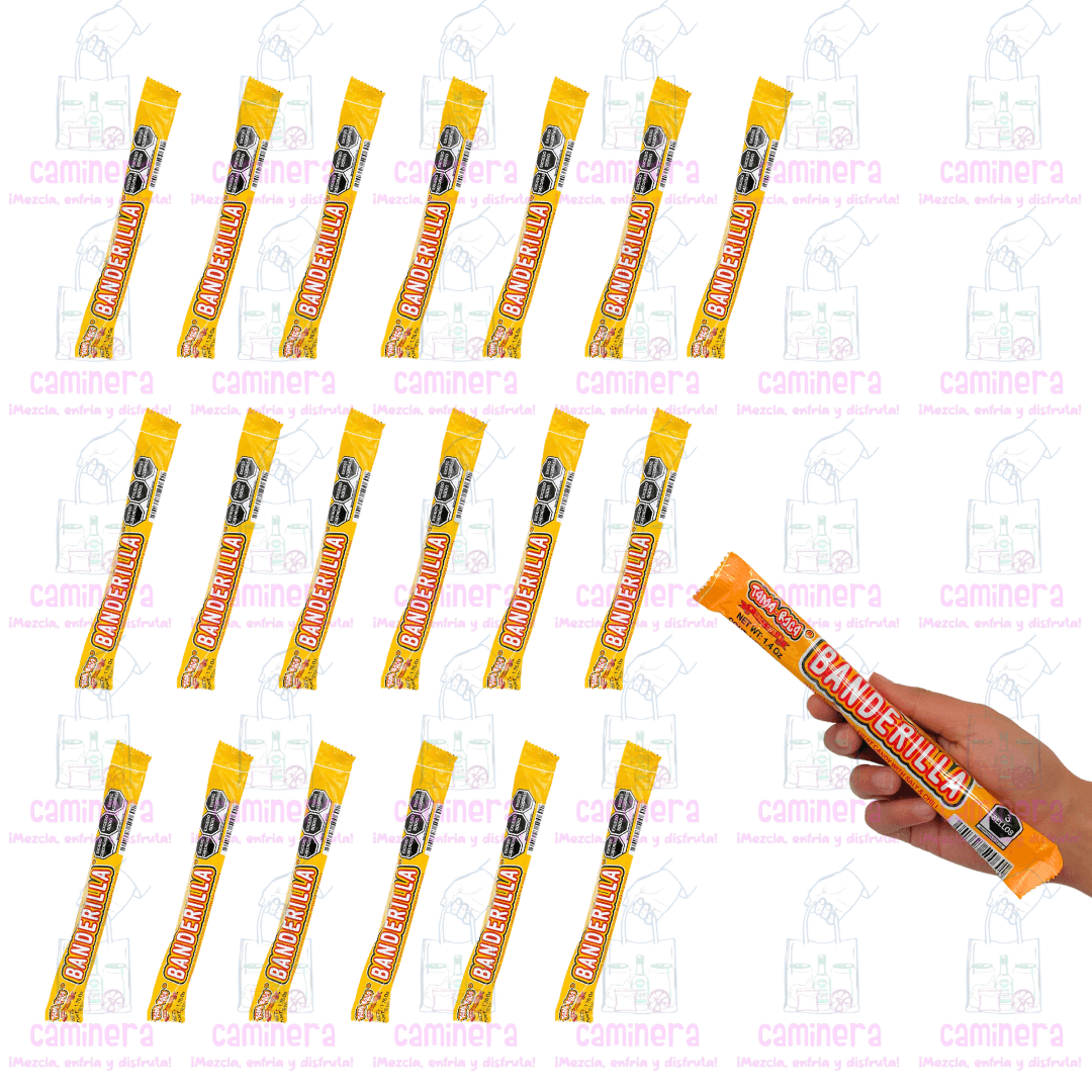 (20 Piezas) Banderillas Tamarindo Natural 40g