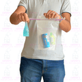 Mini Bolshake Bufandita Azul